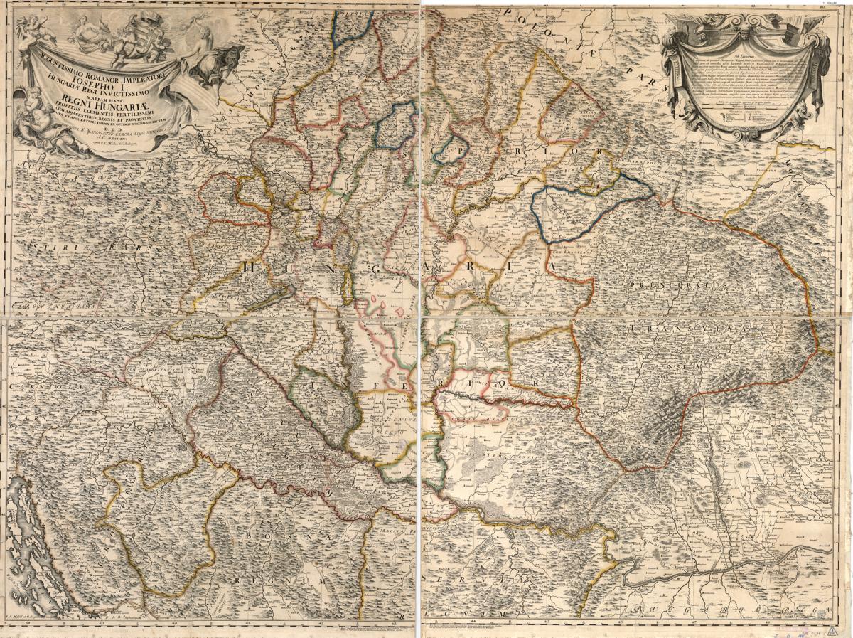 magyarország térkép régi Országos Széchényi Könyvtár magyarország térkép régi