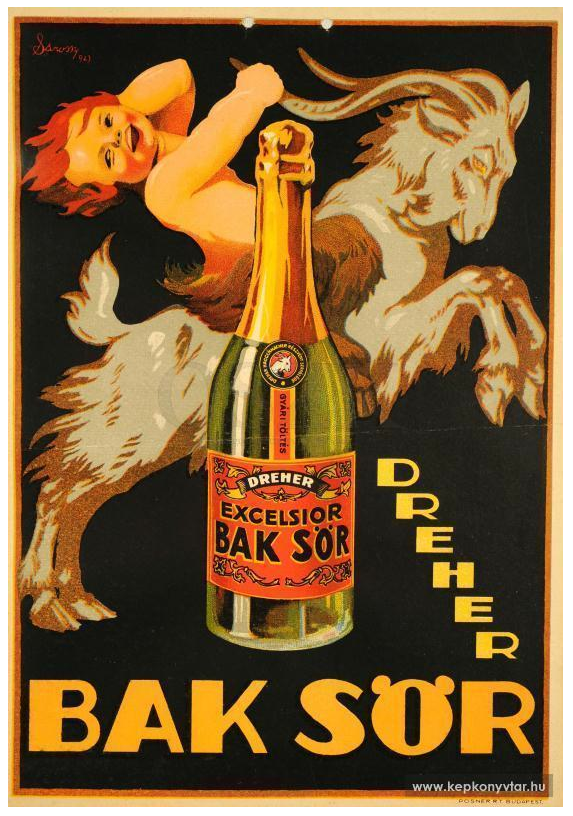  DREHER BAK sör / OSZK Plakát- és Kisnyomtatványtár Grafikai Plakátgyűjtemény 