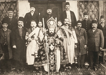 Az örmény közösség képviselői. Corum, Ankara vilajet, 1904