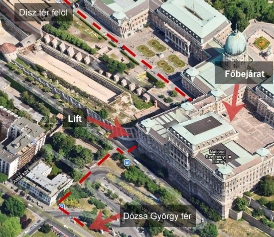 széchenyi tér budapest térkép Országos Széchényi Könyvtár széchenyi tér budapest térkép