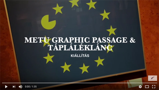 METU Graphic Passage & TÁPLÁLÉKLÁNC kiállítás – videó