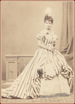 Traviata. Markovics Ilka mint Violetta. Nemzeti Sznhz, 1866. Heid s Ronniger felvtele